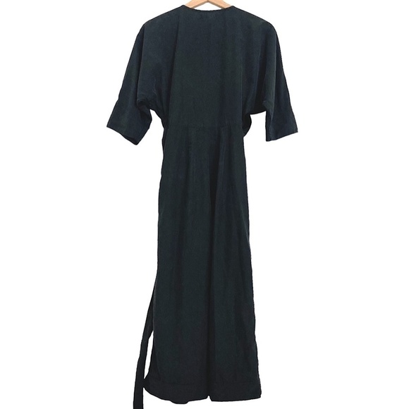 URBAN OUTFITTERS Silence Noise Wide Leg Kimono Wrap Crop Culotte Jumpsuit - Picture 13 of 14